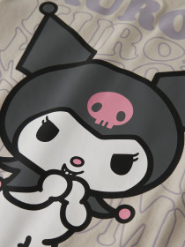 NAME IT T-Shirt Dykra Kuromi Pumice Stone